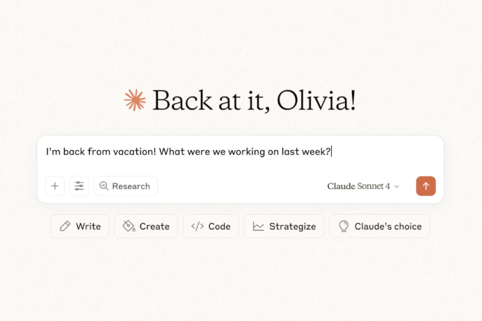Claude上线”全局记忆”功能：AI助手开启个性化智能新篇章