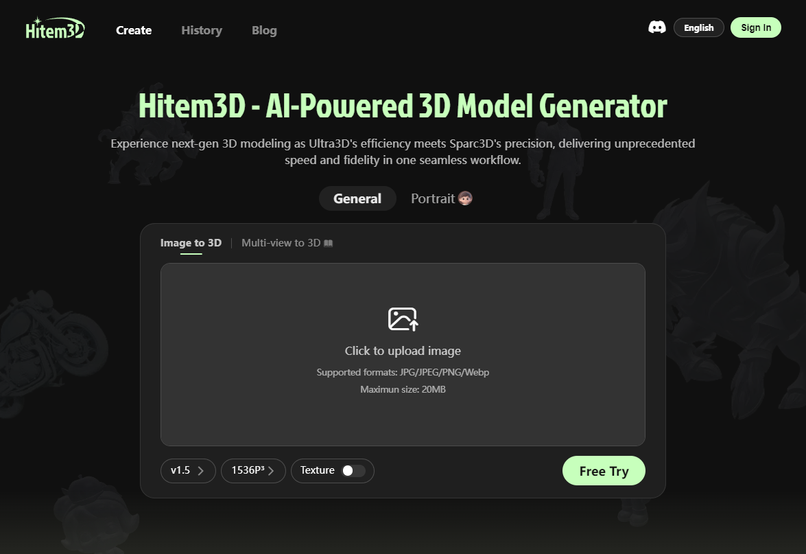 如何用一张图快速生成高精度3D模型？Hitem3D让AI建模进入”所见即所得”时代