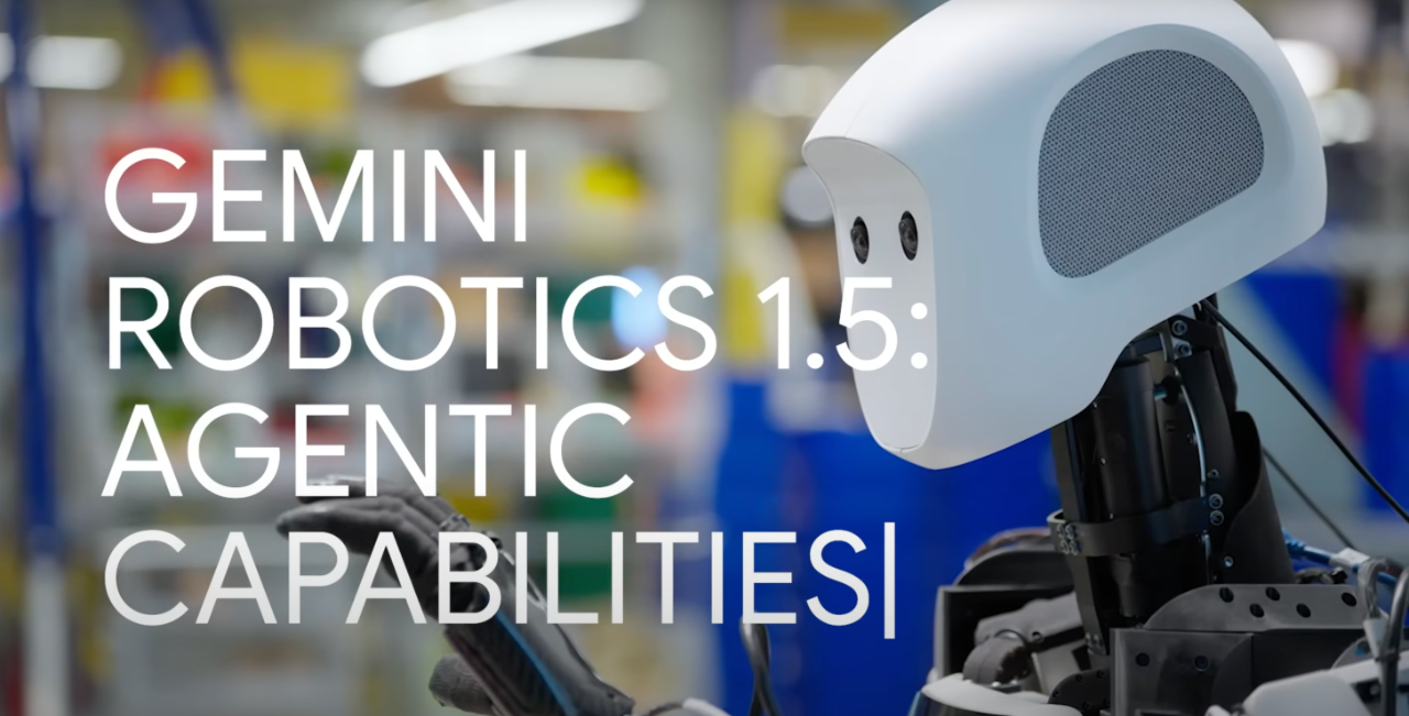 Gemini Robotics-ER 1.5:谷歌推出的机器人具身推理模型