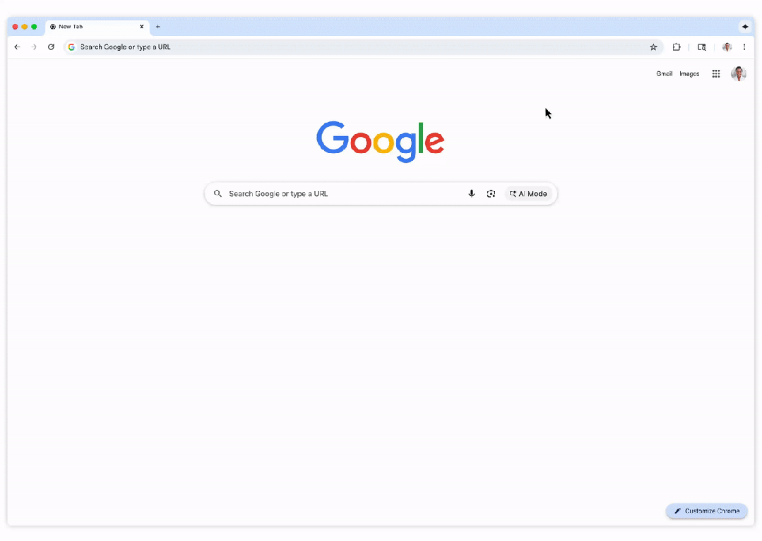 Google Chrome 深度整合Gemini：浏览器进化为你的智能工作伙伴