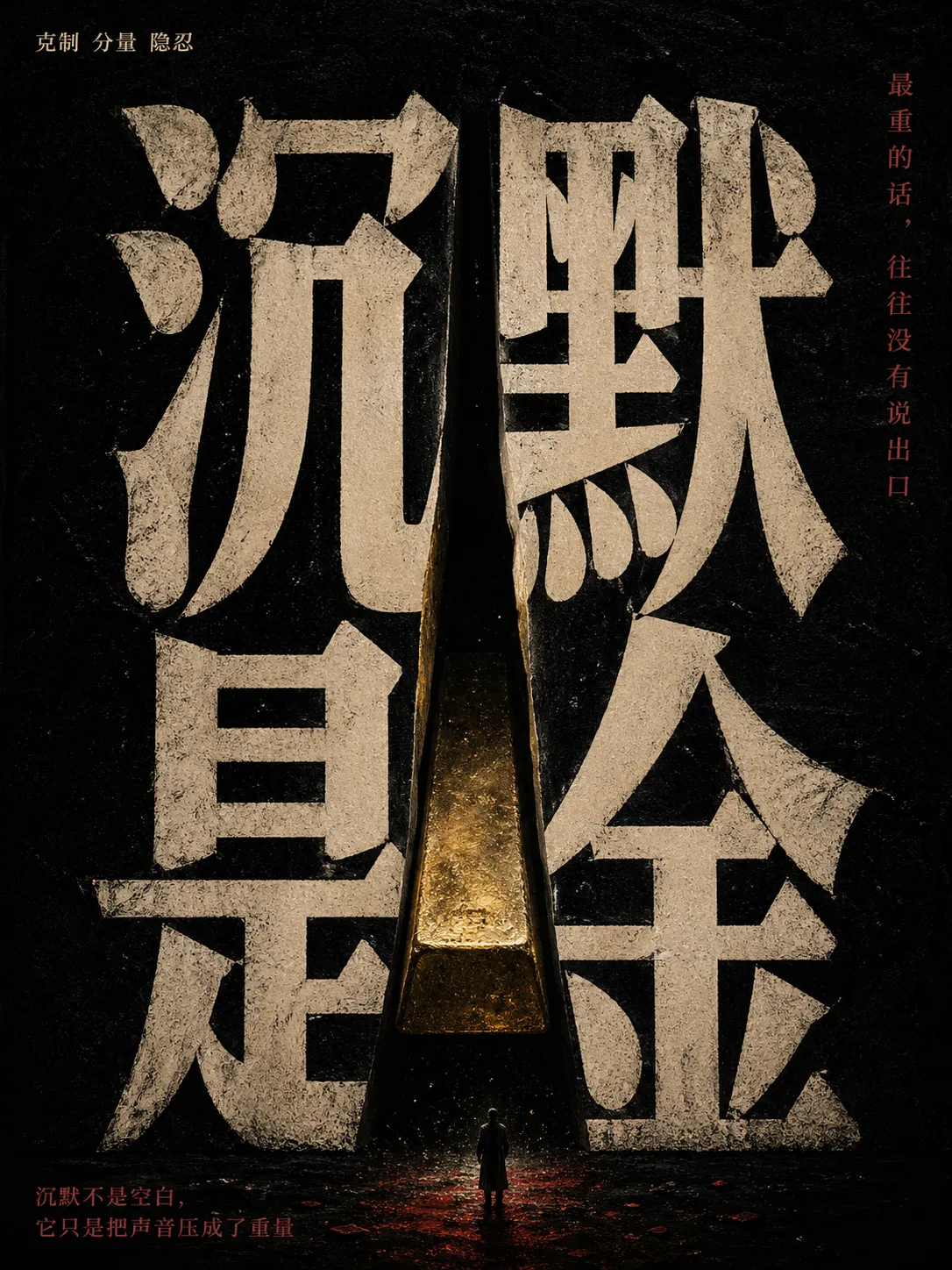 建议收藏！这套高级概念海报AI提示词，让你的文字自带“命运感”