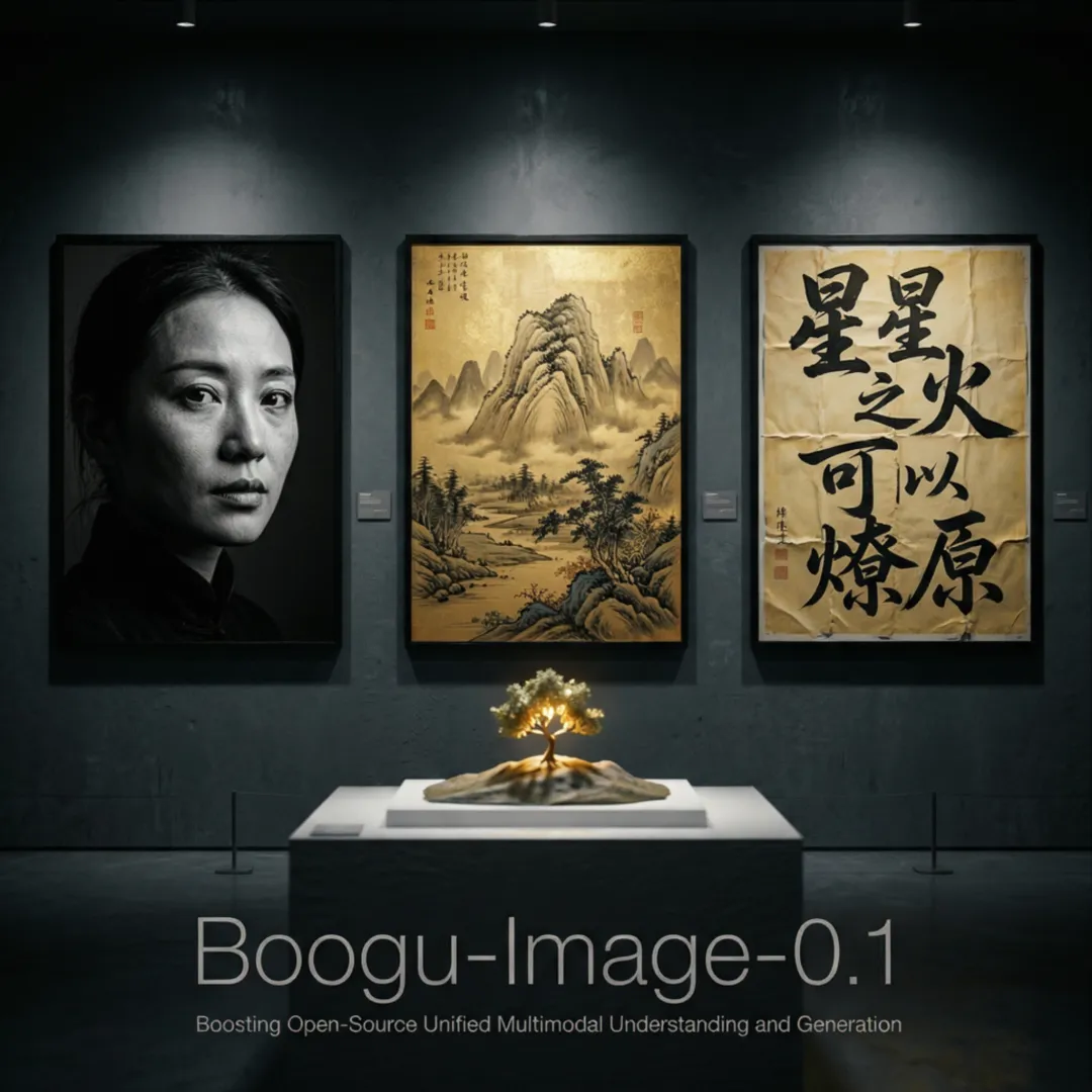 Boogu-Image-0.1 开源:10B 参数对标闭源 SOTA,Turbo 仅 3-4 步出图,ComfyUI 整合包抢先体验