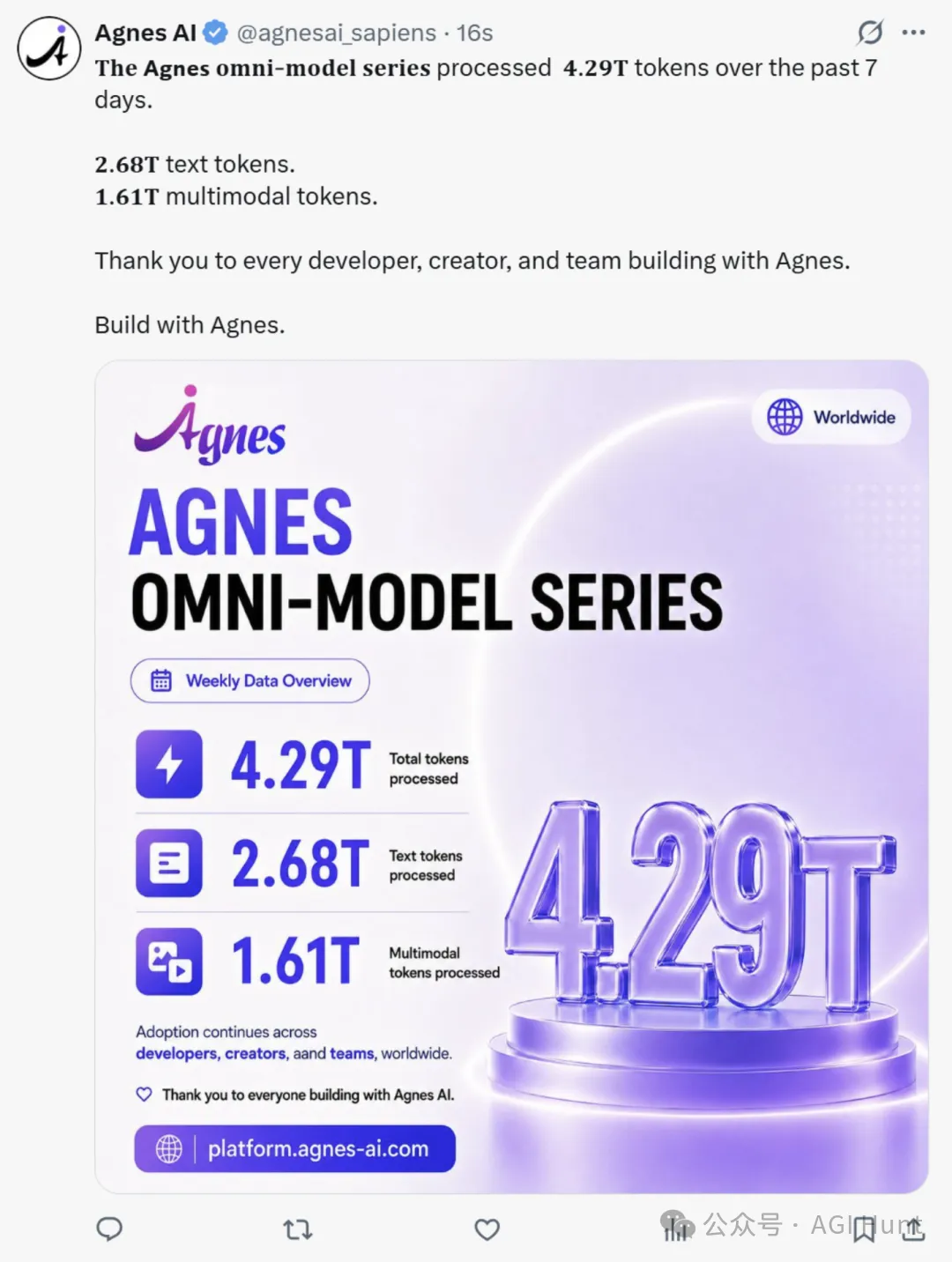 Agnes AI免费API实战：1M上下文+4K出图，全模态薅羊毛教程